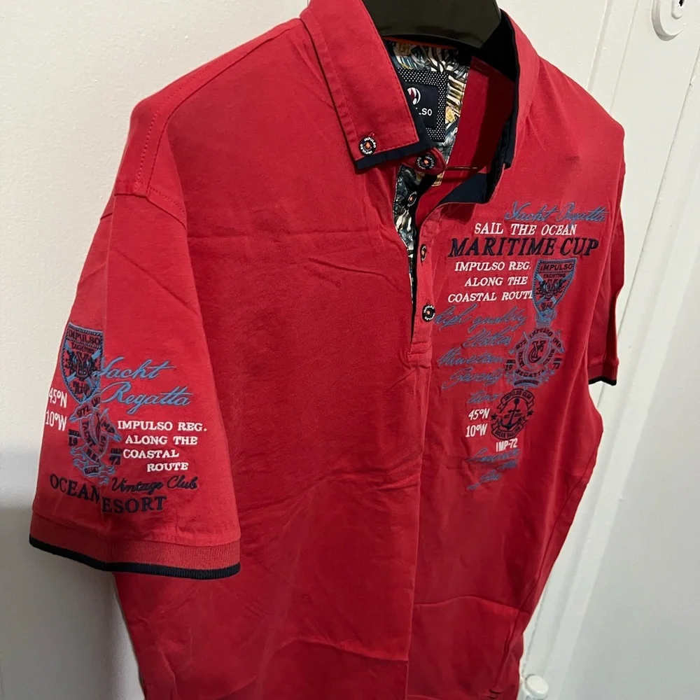 IMPULSO ITALY VINTAGE shirt cotton MEN LIKE NEW - Picture 4 of 11